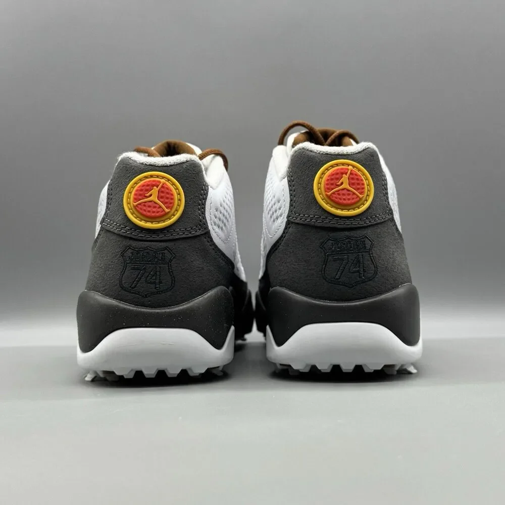 Nike Air Jordan 9 Golf Low US Open Size 7.5 Men's (FN6931-100) White Grey NEW